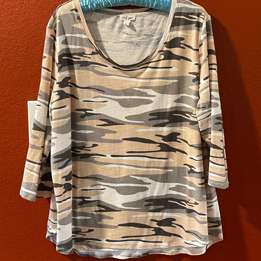 3/4 sleeve top